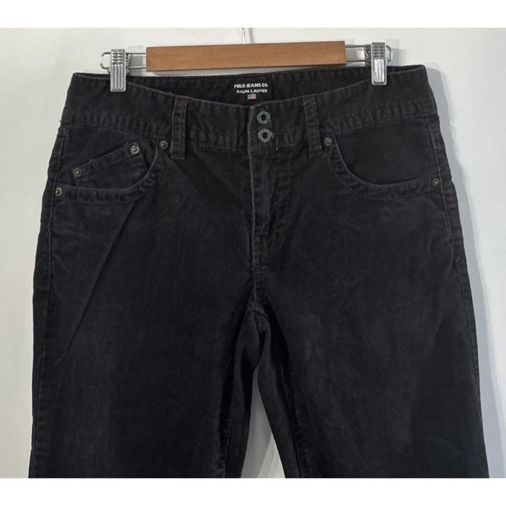 Women's Vintage Y2K Polo Jeans Co Ralph Lauren Kelly Jean Corduroy Bootcut Sz 6